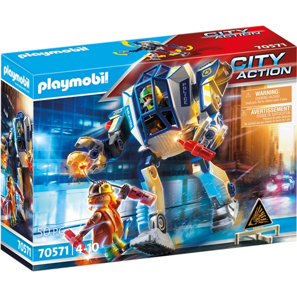 70571 Playmobil City Polisrobot Specialstyrka (Bild 1 av 4)