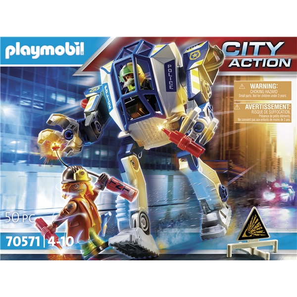 70571 Playmobil City Polisrobot Specialstyrka (Bild 4 av 4)