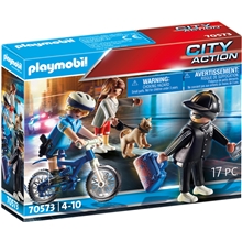 70573 Playmobil City Poliscykel Jakten Väsktjuven