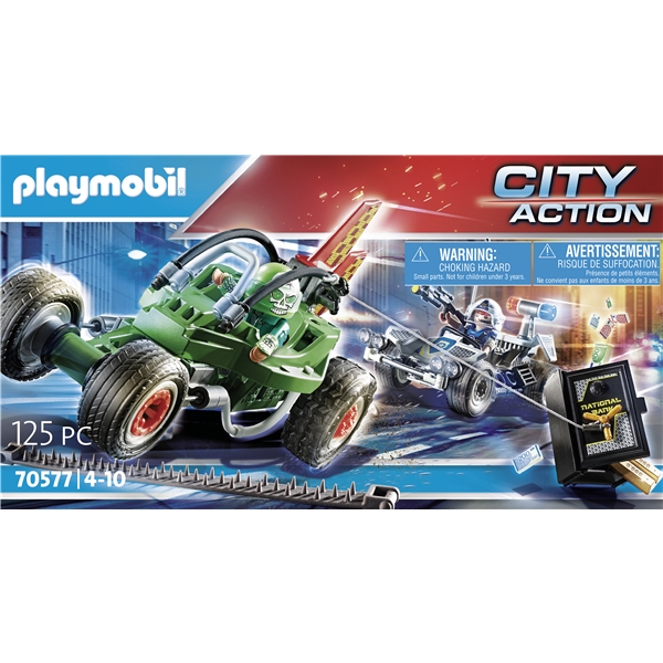 70577 Playmobil City Polis Jakten Kassaskåpstjuv (Bild 5 av 5)