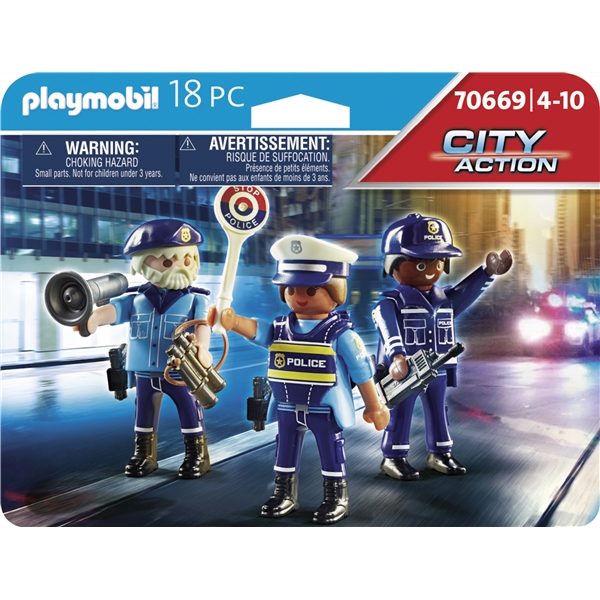 70669 Playmobil City Action Figurset Polis (Bild 4 av 4)