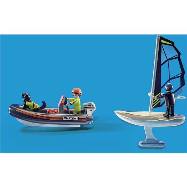 70141 Playmobil City Sjönöd: Polarräddare Båt (Bild 7 av 8)