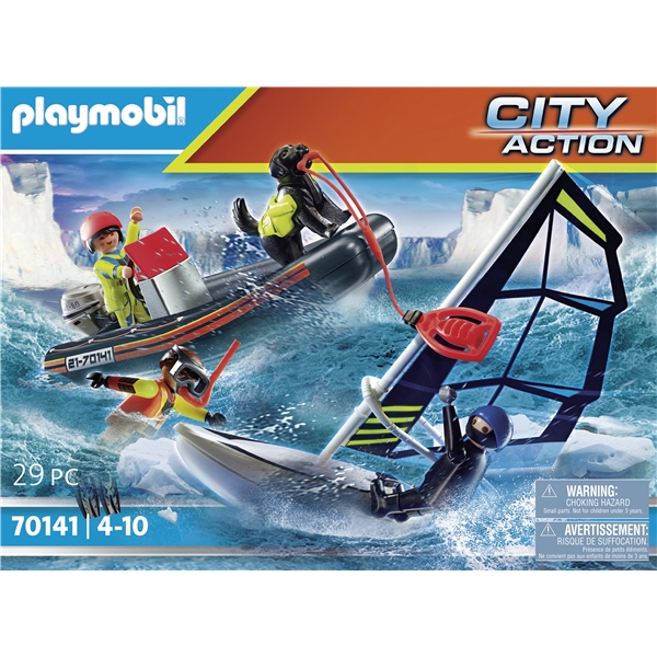 70141 Playmobil City Sjönöd: Polarräddare Båt (Bild 8 av 8)