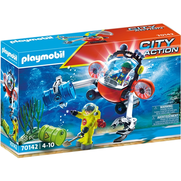 70142 Playmobil City Sjönöd Miljöräddare (Bild 1 av 6)