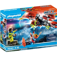 70143 Playmobil City Sjönöd Räddningsdrönare