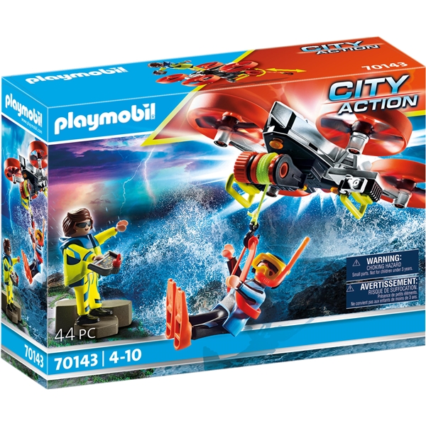 70143 Playmobil City Sjönöd Räddningsdrönare (Bild 1 av 5)