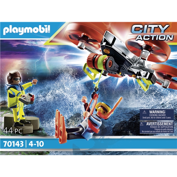 70143 Playmobil City Sjönöd Räddningsdrönare (Bild 5 av 5)