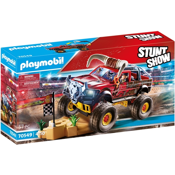 70549 Playmobil Stunt Show monstertruck med Horn (Bild 1 av 6)