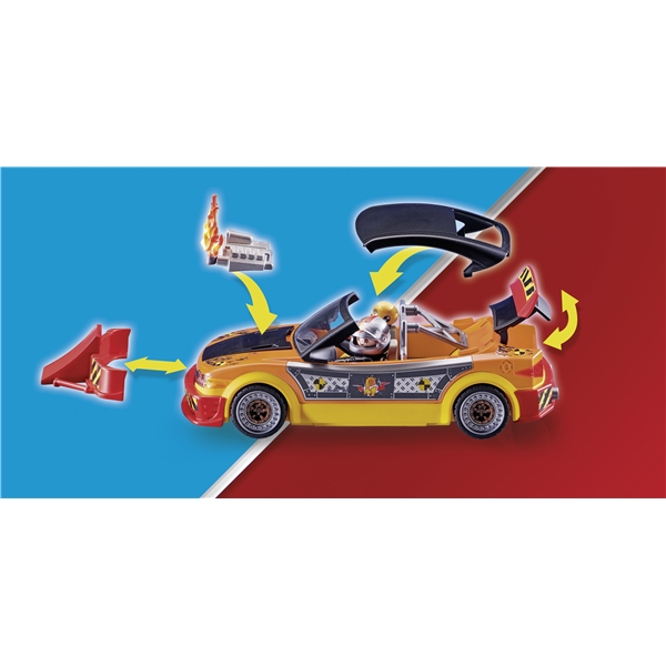 70551 Playmobil Stunt Show Crashcar (Bild 2 av 6)