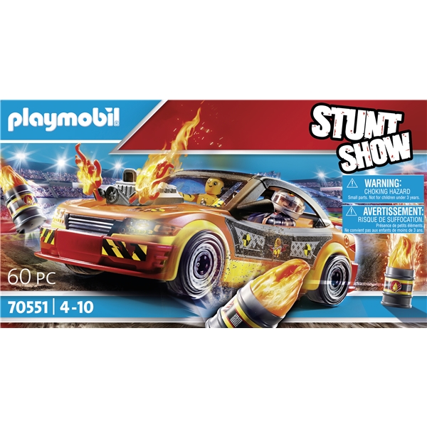 70551 Playmobil Stunt Show Crashcar (Bild 6 av 6)