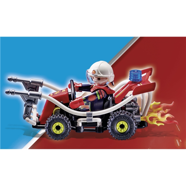 70554 Playmobil Stunt Show Brandbilskart (Bild 2 av 5)