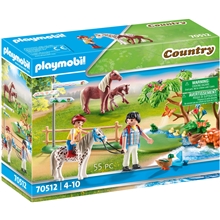 70512 Playmobil Country Rolig Ponnyutflykt