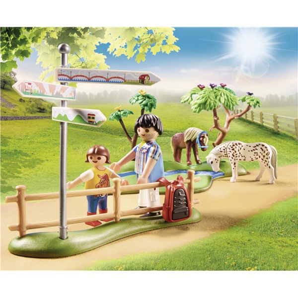 70512 Playmobil Country Rolig Ponnyutflykt (Bild 4 av 7)