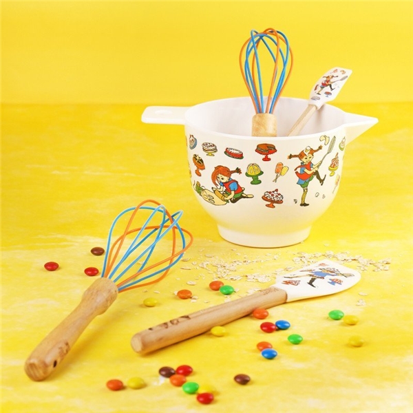 Pippi Långstrump Bakar Slickepott M Vit (Bild 4 av 5)
