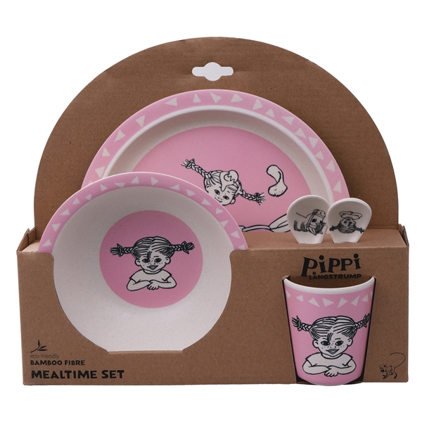 Pippi Långstrump Presentbox 5 Delar Rosa (Bild 2 av 2)