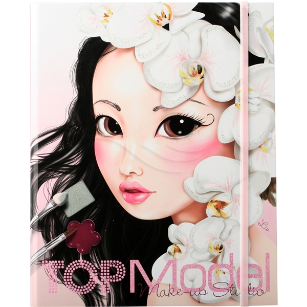 TOPModel Make Up Målarbok m. Innehåll (Bild 1 av 3)