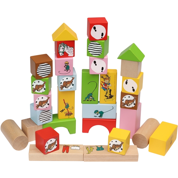 Pippi Byggklossar 30 st (Bild 1 av 5)