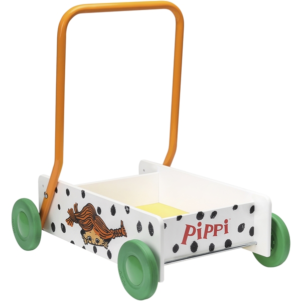 Pippi Lära Gå Vagn Prickig (Bild 1 av 6)