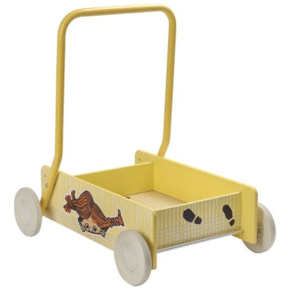 Pippi Lära-Gå-Vagn Gul (Bild 1 av 5)
