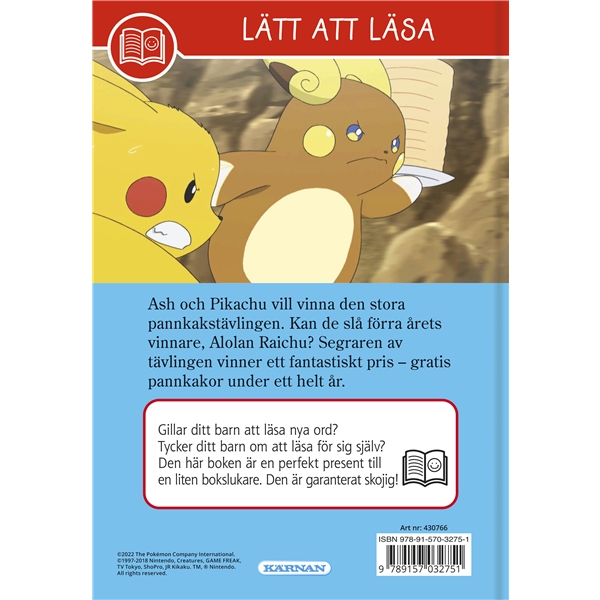 Lätt Att Läsa: Pokémon Stora Pannkakstävlingen (Bild 3 av 3)