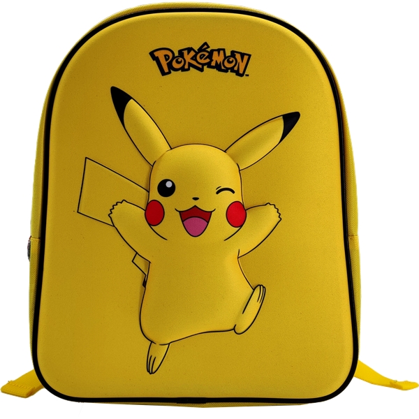 Pokémon Ryggsäck Pikachu Gul, 32 cm (Bild 2 av 4)