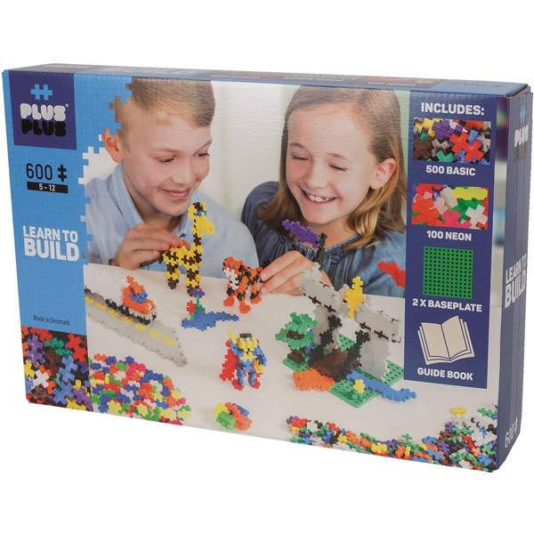 Plus Plus Learn to Build Basic 600 Delar (Bild 1 av 2)