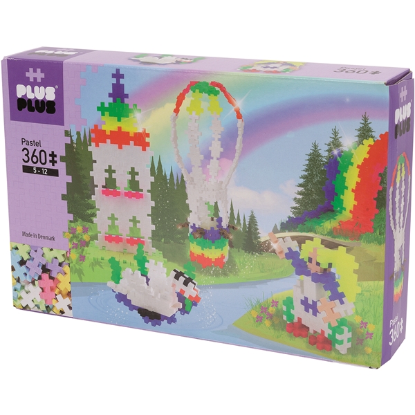 Plus Plus Basic Rainbow Hot Air Ballon 360 Delar (Bild 1 av 2)