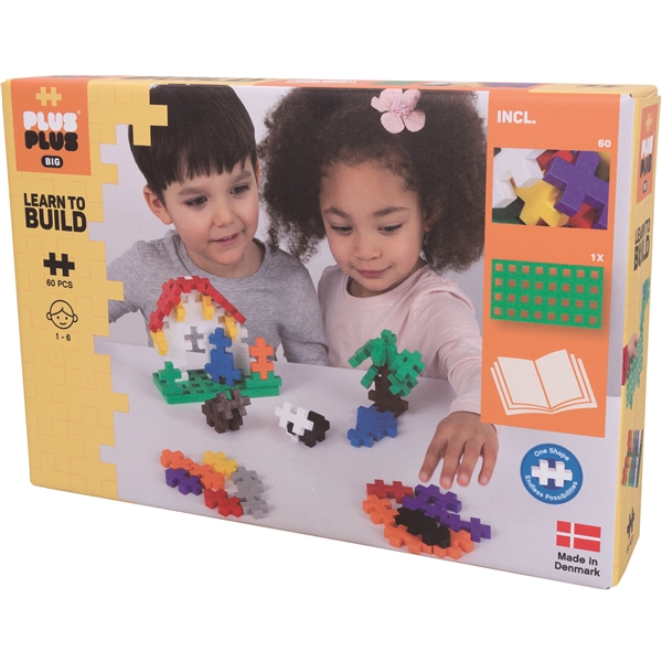 Plus-Plus BIG Learn to Build 60 Delar (Bild 1 av 4)