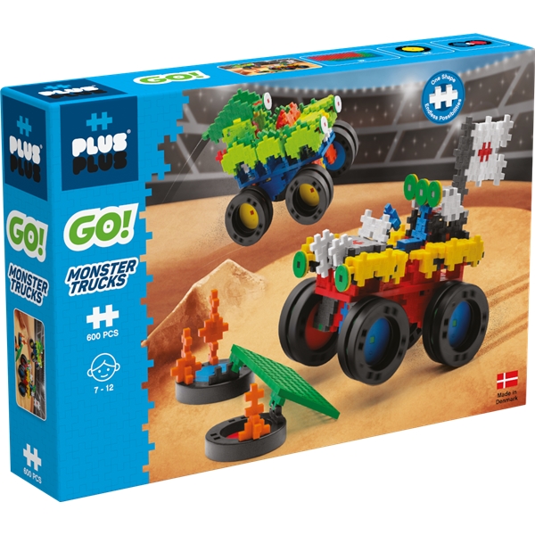 Plus-Plus Go! Monster Truck Set (Bild 1 av 5)