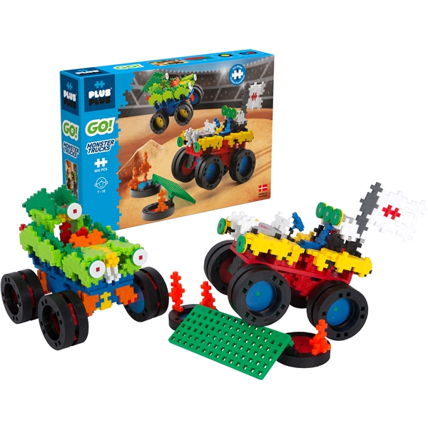 Plus-Plus Go! Monster Truck Set (Bild 2 av 5)