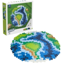Plus-Plus Puzzle By Number Earth 800 Delar