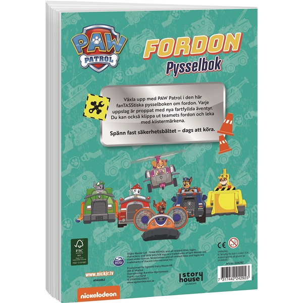 Pysselbok Paw Patrol Fordon (Bild 4 av 4)