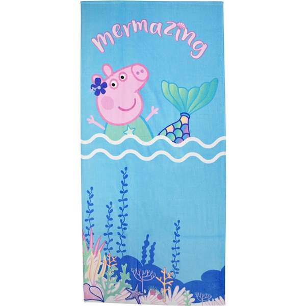 Peppa Pig Badlakan Blå Mermazing