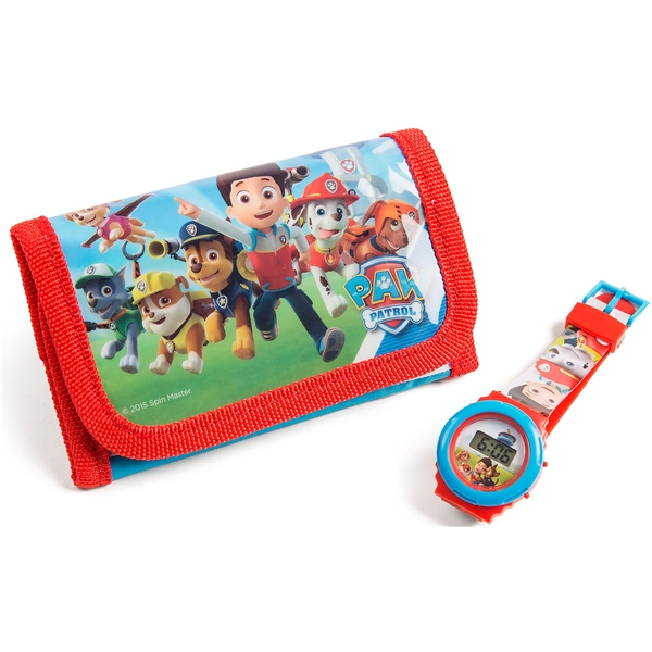 Paw Patrol Klocka och Plånbok (Bild 1 av 2)