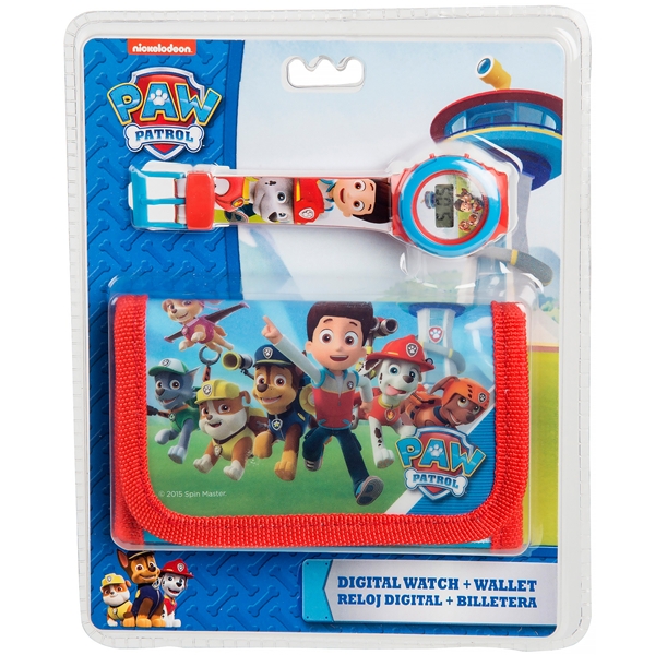 Paw Patrol Klocka och Plånbok (Bild 2 av 2)