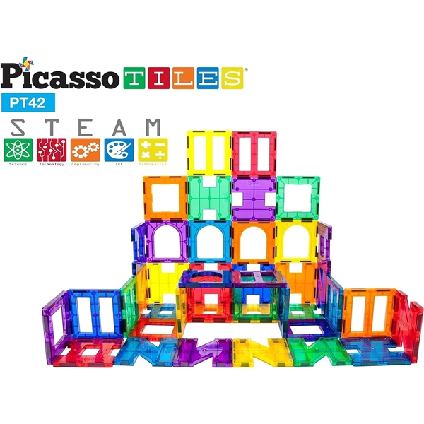 Picasso Tiles 42 Delar Artistry (Bild 2 av 4)