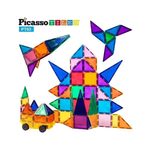 Picasso Tiles 63 Delar Diamond Series (Bild 3 av 4)