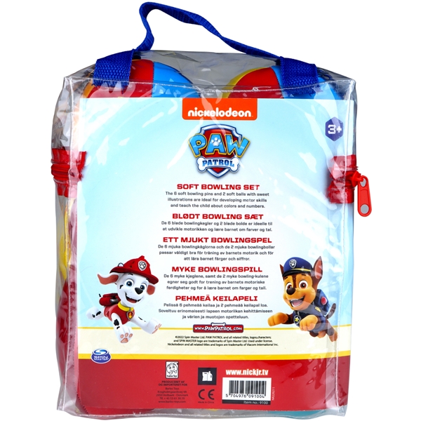 Paw Patrol Soft Bowling Set (Bild 3 av 3)