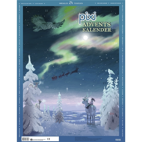 Pixi Adventskalender 2023 Filippa Widlund SE (Bild 2 av 2)