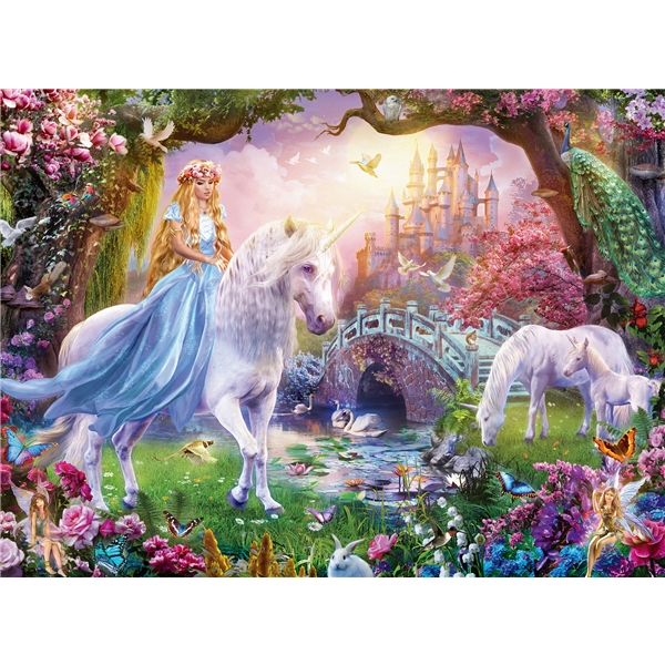 Pussel XXL 100 Bitar Magical Unicorn (Bild 2 av 2)