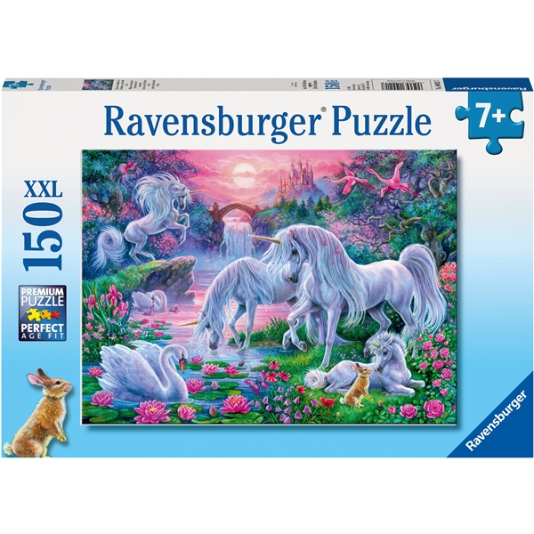 Pussel XXL 150 Bitar Unicorns in the Sunset Glow (Bild 1 av 2)