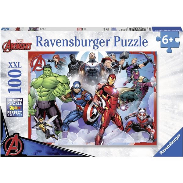 Pussel XXL 100 Bitar The Avengers - Barnpussel - Ravensburger ...