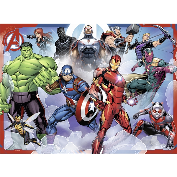 Pussel XXL 100 Bitar The Avengers (Bild 2 av 2)