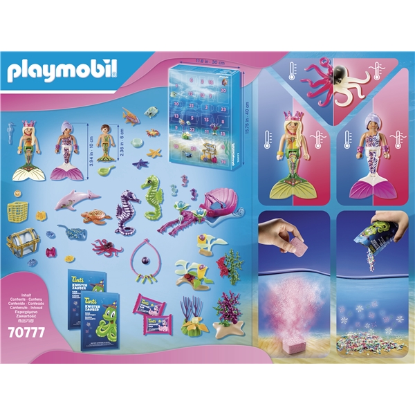 70777 Playmobil Adventskalender Bad Sjöjungfru (Bild 4 av 4)