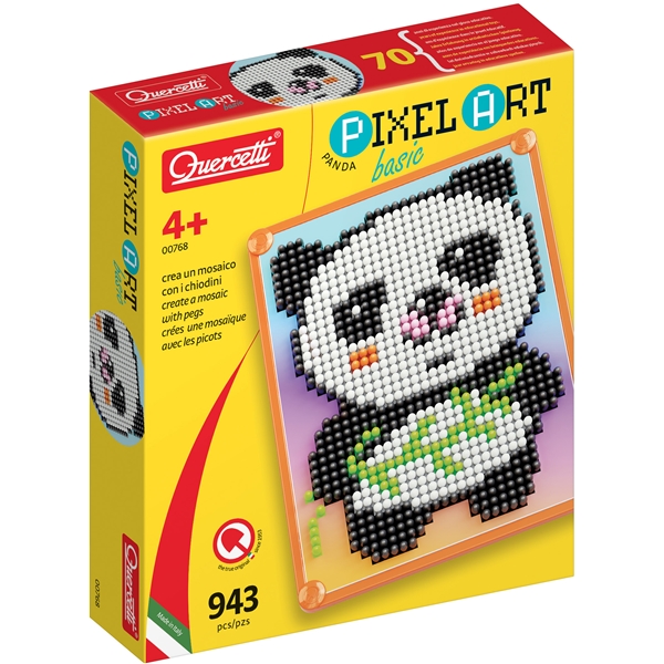 Pixel Art Basic Panda 943 st (Bild 1 av 4)