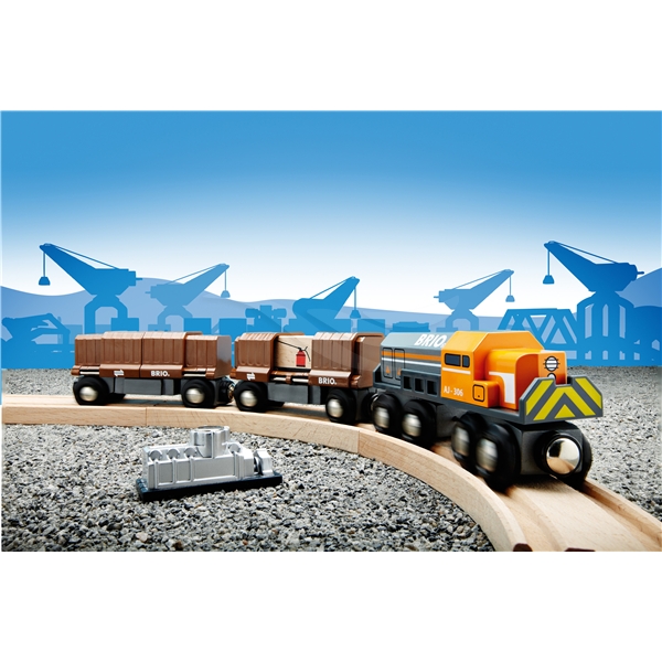 BRIO 33567 Tågset Godsvagnståg (Bild 3 av 3)