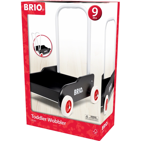 BRIO 31351 Lära Gå Vagn Svart (Bild 2 av 4)