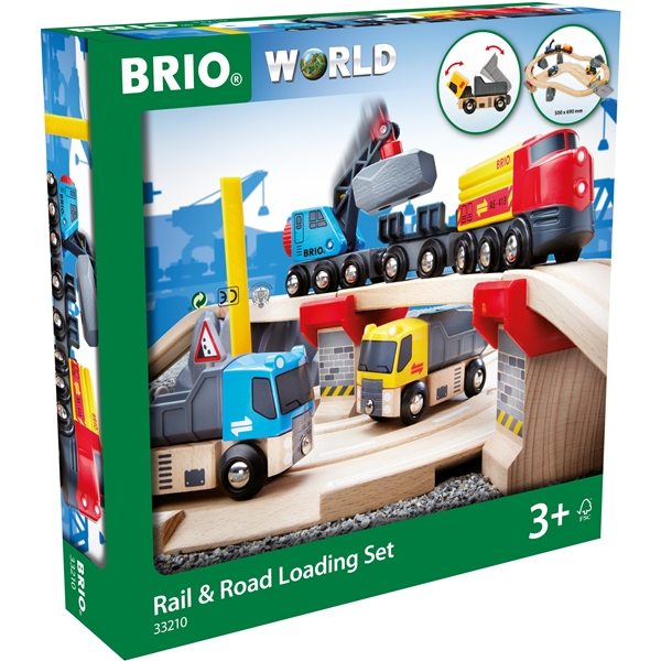 BRIO 33210 Järnväg & Väg Lastset (Bild 2 av 7)