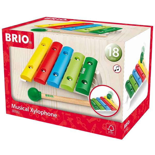 BRIO 30182 Musical Xylophone (Bild 2 av 3)