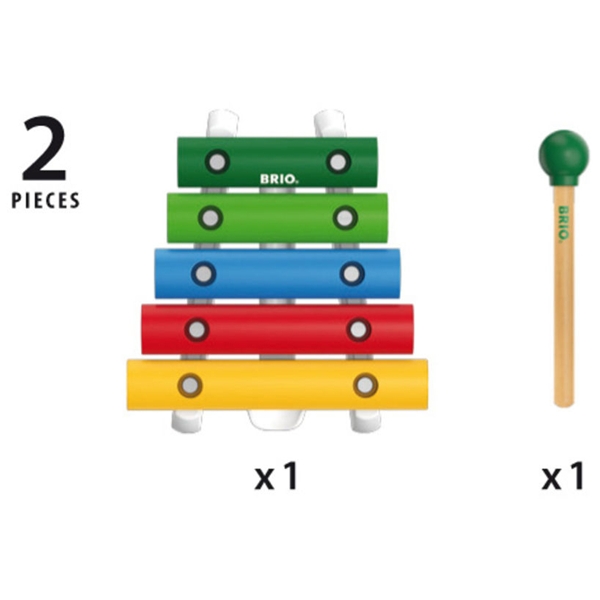 BRIO 30182 Musical Xylophone (Bild 3 av 3)